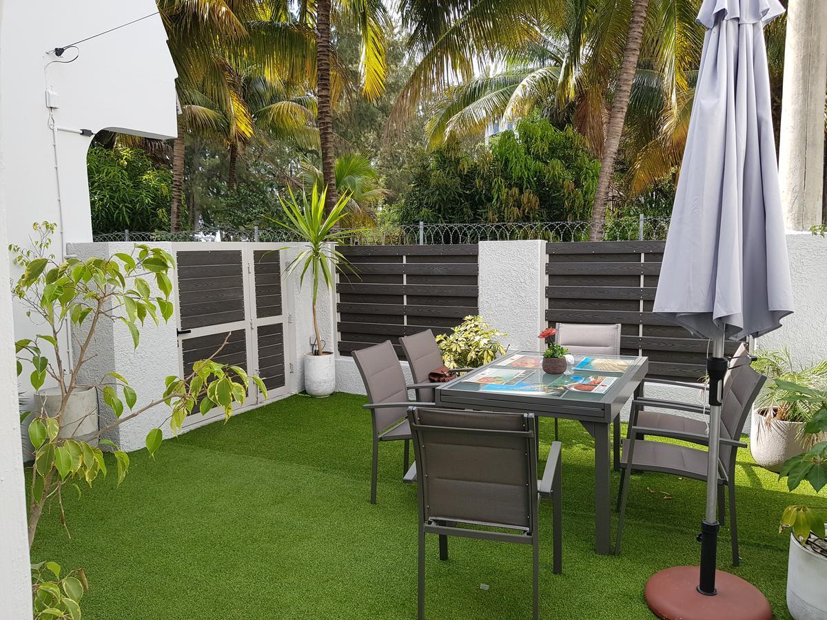 Villa Bienvenue Beachfront House Flic-en-Flacq Exterior foto